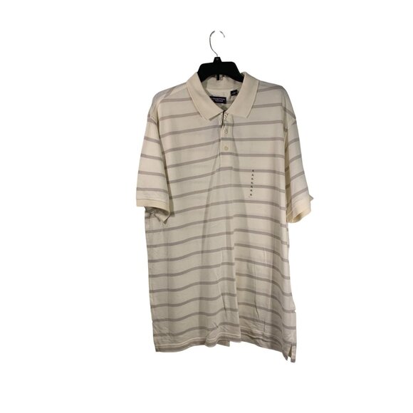 Roundtree & Yorke Heritage Collection XL Polo Shirt With Stripes - Picture 1 of 7
